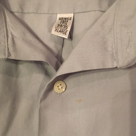 Van Heusen XL Blue dress shirt - Picture 5 of 7